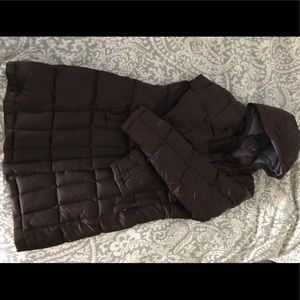 Girls The North Face long down coat 600 fill power